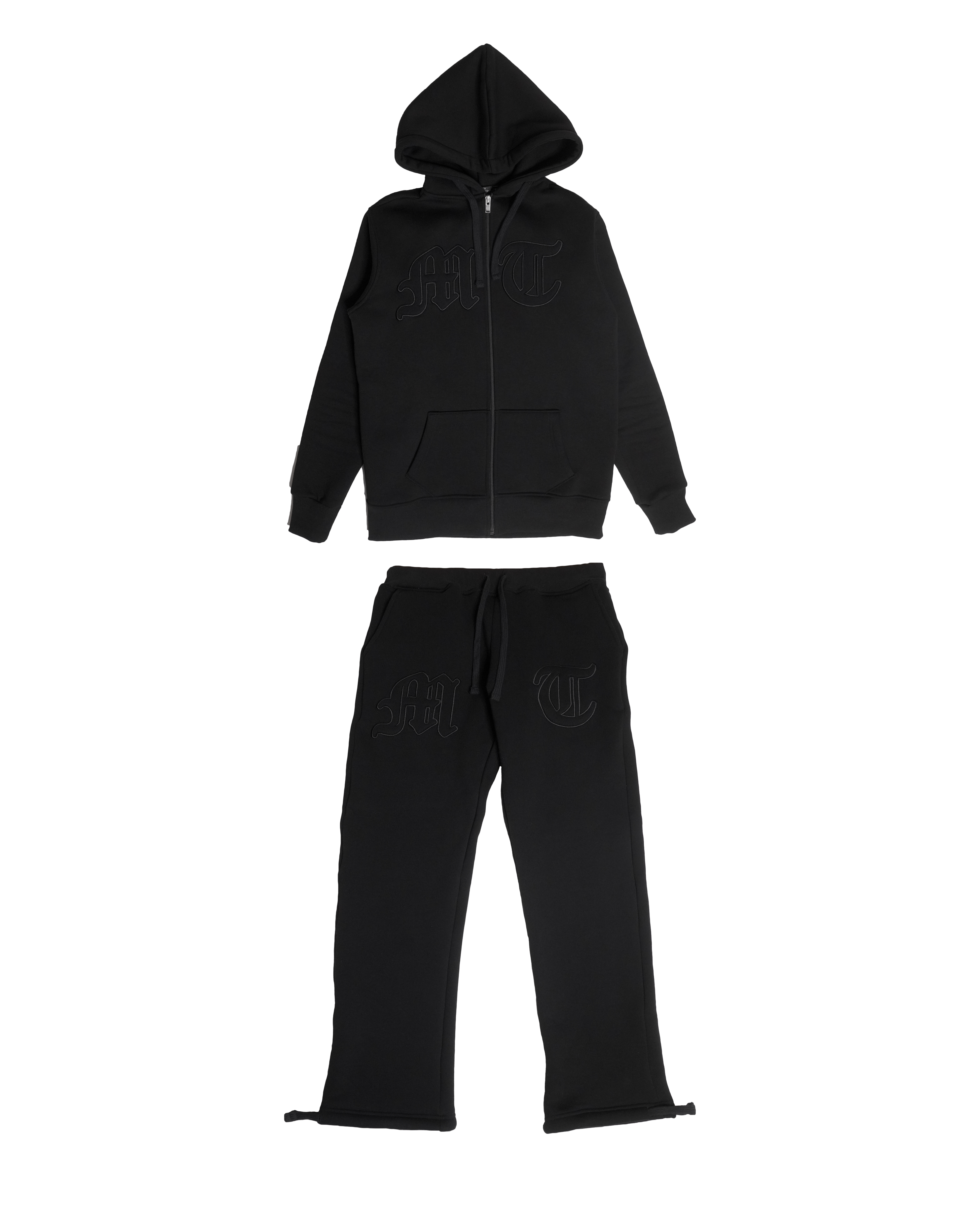 'MT' TRACKSUIT TRIPLE BLACK - Tuttolente